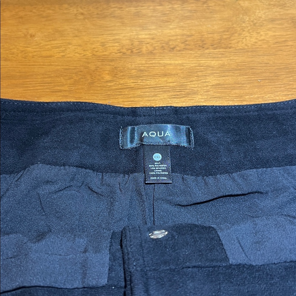 AQUA Faux suede mini skirt Size XXL - Picture 9 of 16
